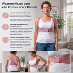 Postuur corrector dames voor rug en schouders