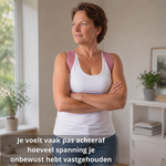 Houding corrector dames, ondersteuning schouders en wervelkolom