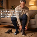 Compressiekousen tegen gezwollen voeten