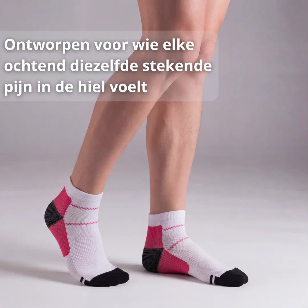 Compressiesokken – Hielspoor Sokken Voor Dagelijks Comfort - Postuurkleding - 